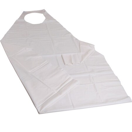 Allpoints Apron, Vinyl , 7.5 Mil Thick, Wht 1331405